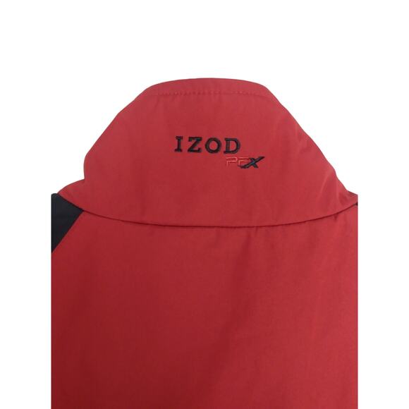 IZOD Perform X Reversible Vest/Jacket Dark Red Fleece‎ Weather Resistant XL - Picture 4 of 8